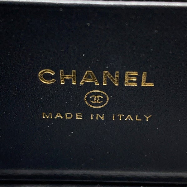 シャネル チェーンショルダーバッグ ヴァニティケース ココマーク キャビアスキン AP4407 CHANEL バニティ 黒