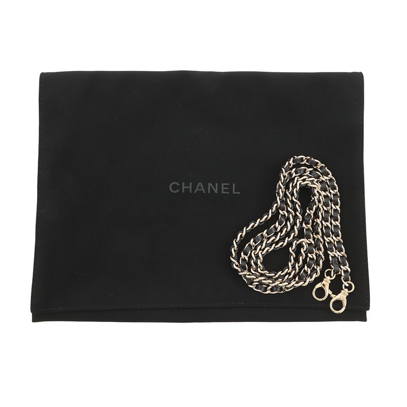シャネル チェーンショルダーバッグ ヴァニティケース ココマーク キャビアスキン AP4407 CHANEL バニティ 黒