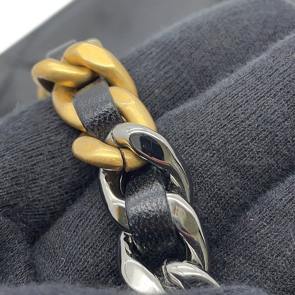 シャネル チェーンショルダーバッグ シャネル19 マトラッセ スモール ホーボー ラムスキン AP3676 CHANEL 黒