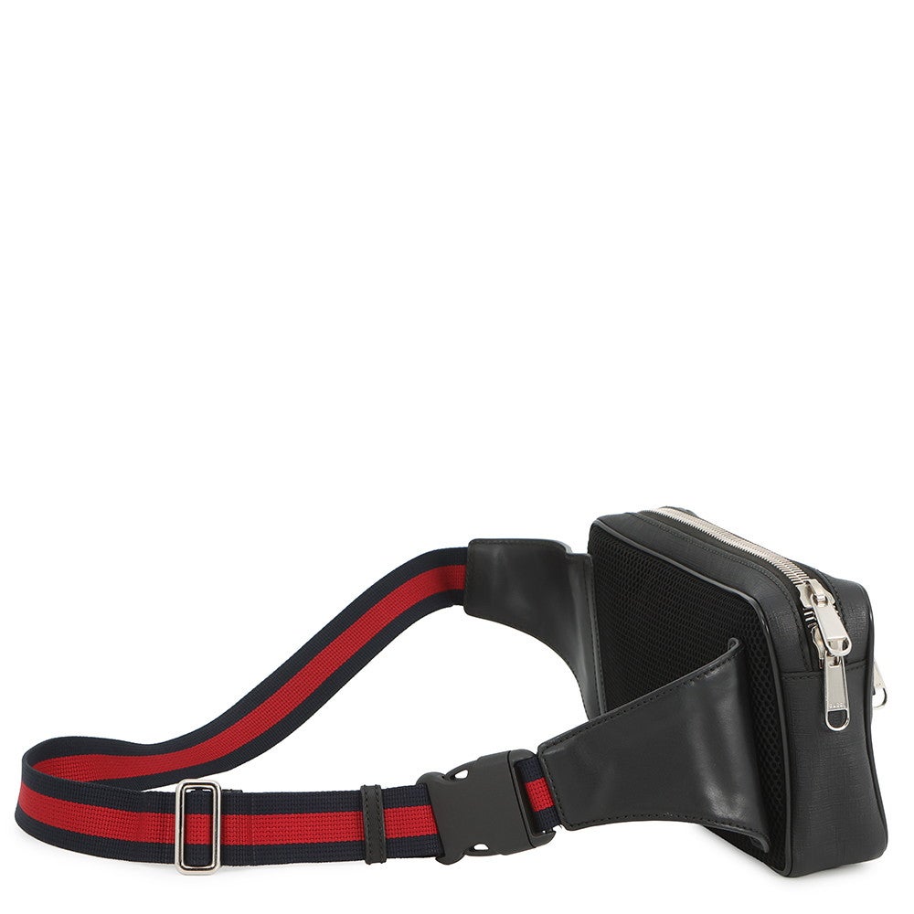 GUCCI グッチ　GGインプリメ　ウエストバッグ　ボディバッグ　ブラック グッチ(GUCCI)グッチ GGインプリメ ウエストバッグ ボディバッグ