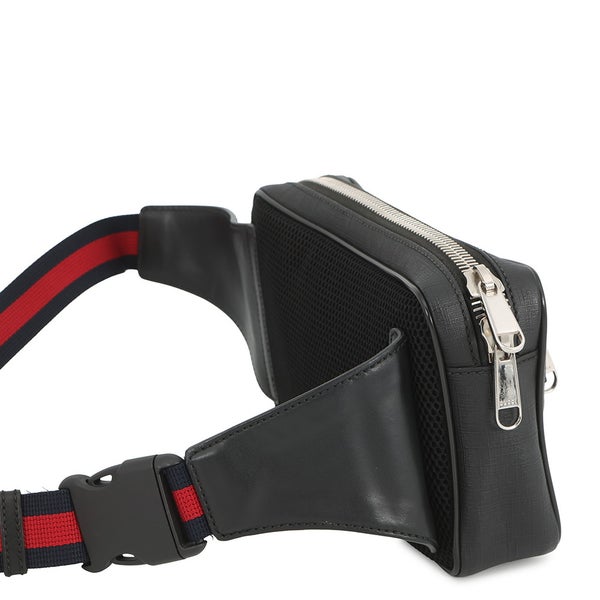 グッチ ボディバッグ GGスプリーム 474293 GUCCI ウエストバッグ メンズ 黒
