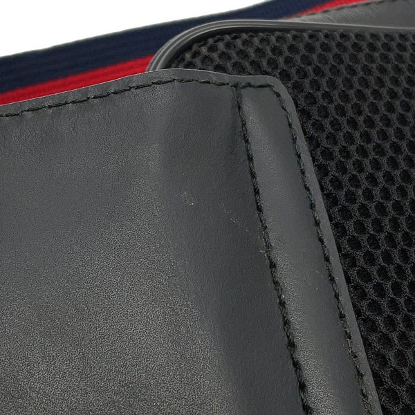 グッチ ボディバッグ GGスプリーム 474293 GUCCI ウエストバッグ メンズ 黒