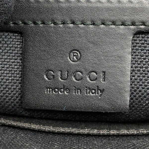 グッチ ボディバッグ GGスプリーム 474293 GUCCI ウエストバッグ メンズ 黒