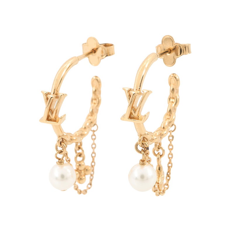 ルイヴィトン ピアス ブルーミング パール M02819 LOUIS VUITTON アクセサリー