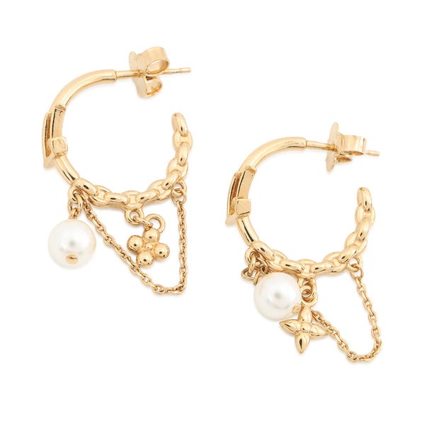 ルイヴィトン ピアス ブルーミング パール M02819 LOUIS VUITTON アクセサリー