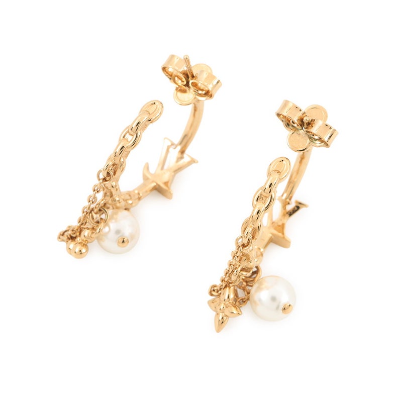 ルイヴィトン ピアス ブルーミング パール M02819 LOUIS VUITTON アクセサリー