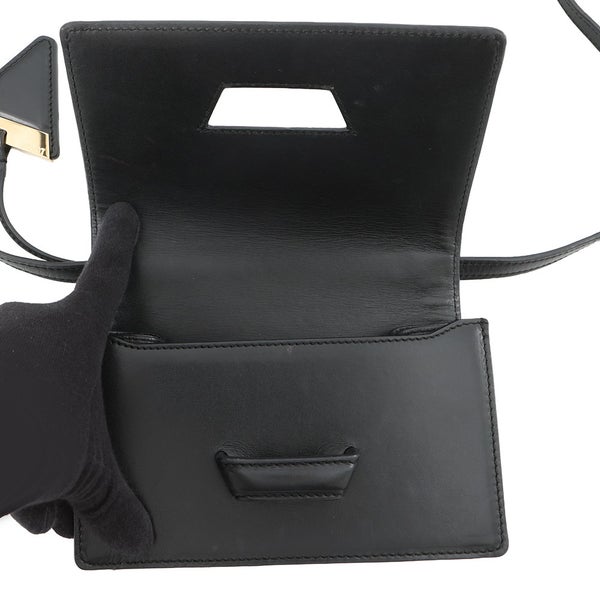 ロエベ ショルダーバッグ バルセロナ レザー 302.74NP39 LOEWE 黒