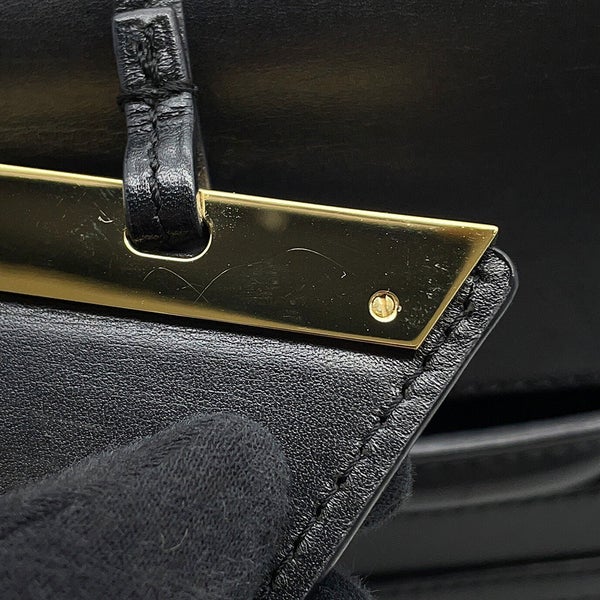 ロエベ ショルダーバッグ バルセロナ レザー 302.74NP39 LOEWE 黒