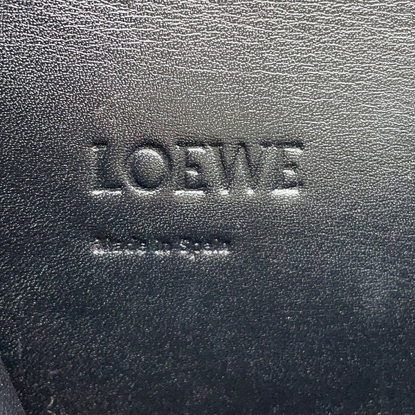 ロエベ ショルダーバッグ バルセロナ レザー 302.74NP39 LOEWE 黒