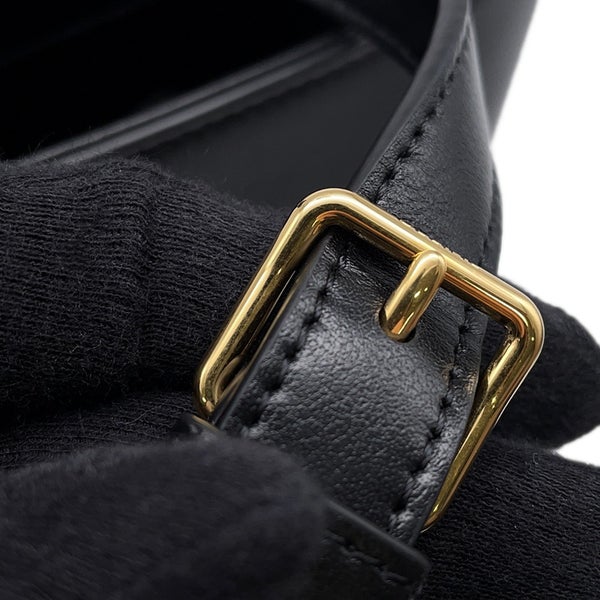 セリーヌ ショルダーバッグ キュイル トリオンフ スモール 113783DU3 CELINE バッグ 黒