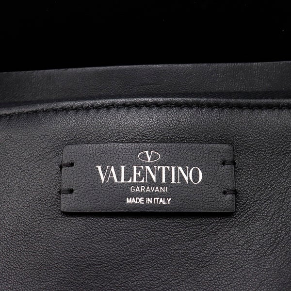 ヴァレンティノ・ガラヴァーニ トートバッグ VLTN タイムズ レザー UY2B0963GTC VALENTINO バッグ 黒