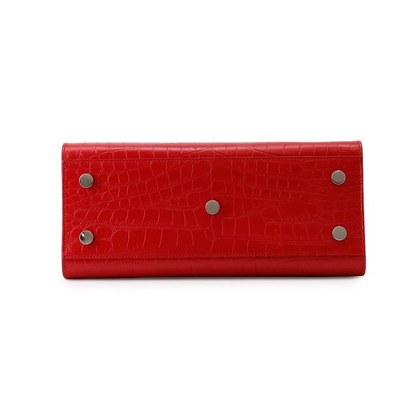 サンローランパリ ハンドバッグ サック ド ジュール ベイビー 型押しレザー 392032 SAINT LAURENT PARIS ２wayショルダー