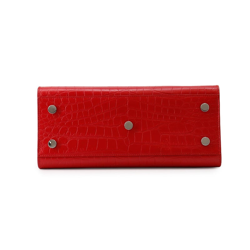 サンローランパリ ハンドバッグ サック ド ジュール ベイビー 型押しレザー 392032 SAINT LAURENT PARIS ２wayショルダー