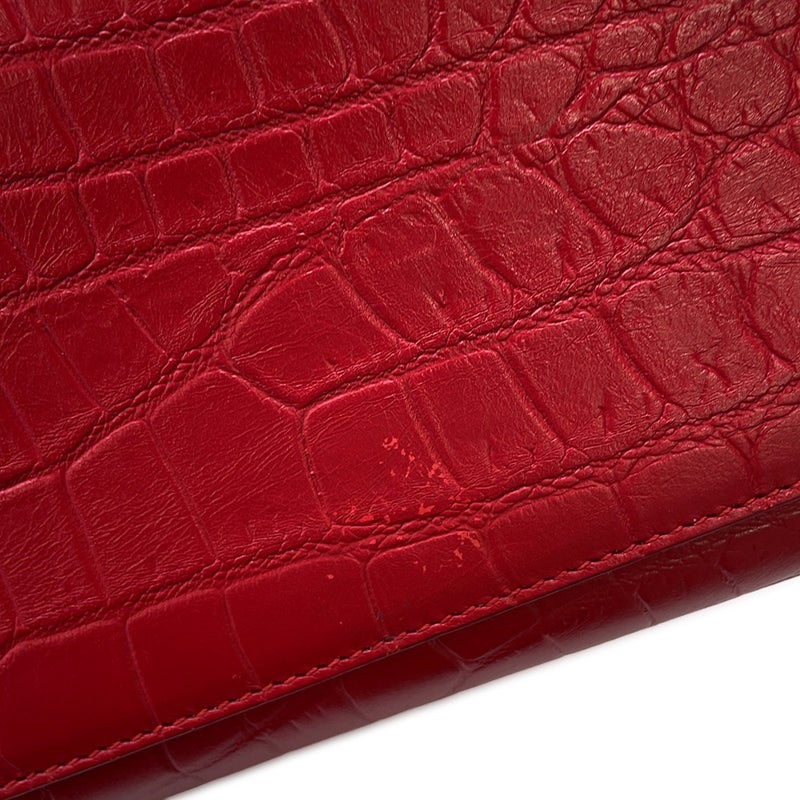 サンローランパリ ハンドバッグ サック ド ジュール ベイビー 型押しレザー 392032 SAINT LAURENT PARIS ２wayショルダー