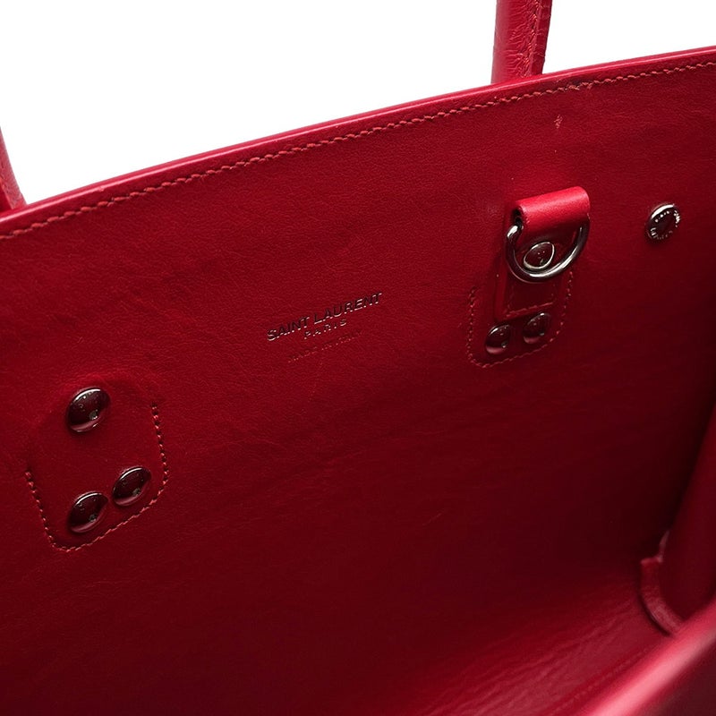 サンローランパリ ハンドバッグ サック ド ジュール ベイビー 型押しレザー 392032 SAINT LAURENT PARIS ２wayショルダー