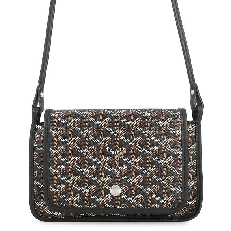 ゴヤール ショルダーバッグ プリュメ ポーチウォレット PVC PLUMETPMLTY01CL01P GOYARD ミニバッグ 黒