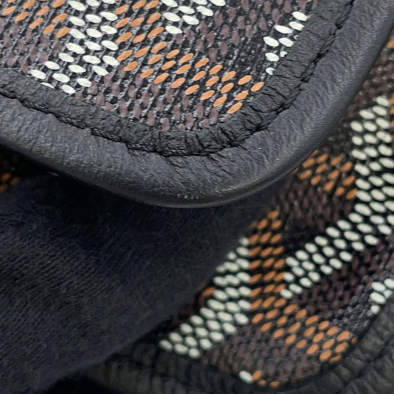 ゴヤール ショルダーバッグ プリュメ ポーチウォレット PVC PLUMETPMLTY01CL01P GOYARD ミニバッグ 黒