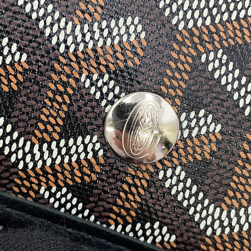 ゴヤール ショルダーバッグ プリュメ ポーチウォレット PVC PLUMETPMLTY01CL01P GOYARD ミニバッグ 黒