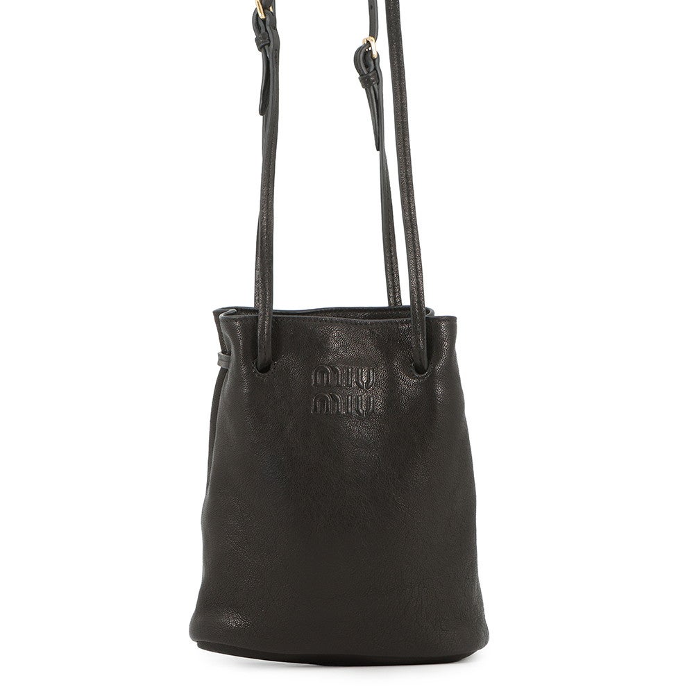 ミュウミュウ ショルダーバッグ ミニ ナッパレザー 5NF460 Miu Miu ミュウミュウ ショルダーバッグ ミニ ナッパレザー 5NF460 Miu Miu