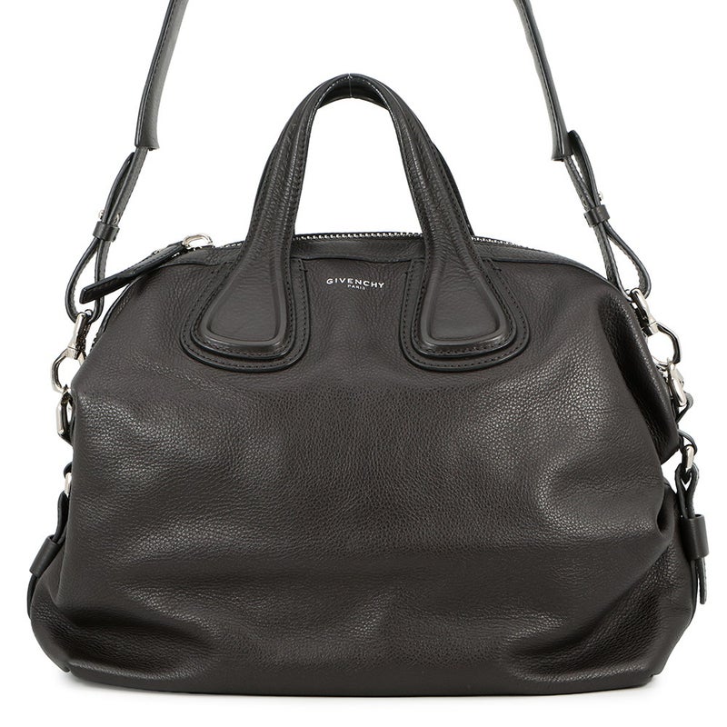 ジバンシー ハンドバッグ ニューナイチンゲール ミディアム レザー BB05097025 GIVENCHY 2way 黒