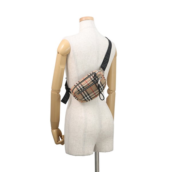 バーバリー ボディバッグ チェック柄 ナイロン 8014420 BURBERRY