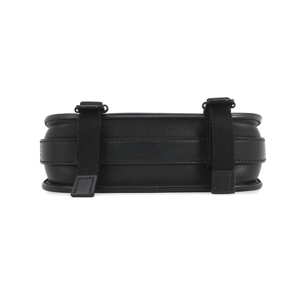 バーバリー ショルダーバッグ タイガープリント メッセンジャーバッグ PVC レザー 8050873 BURBERRY 黒