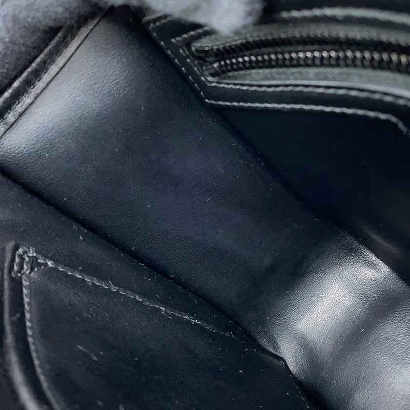 バーバリー ショルダーバッグ タイガープリント メッセンジャーバッグ PVC レザー 8050873 BURBERRY 黒