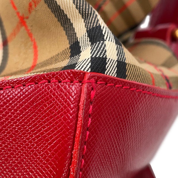 バーバリー リュック チェック キャンバス レザー BURBERRY バッグ バックパック