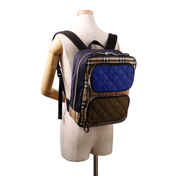バーバリー リュック チェック ナイロン BURBERRY バッグパック