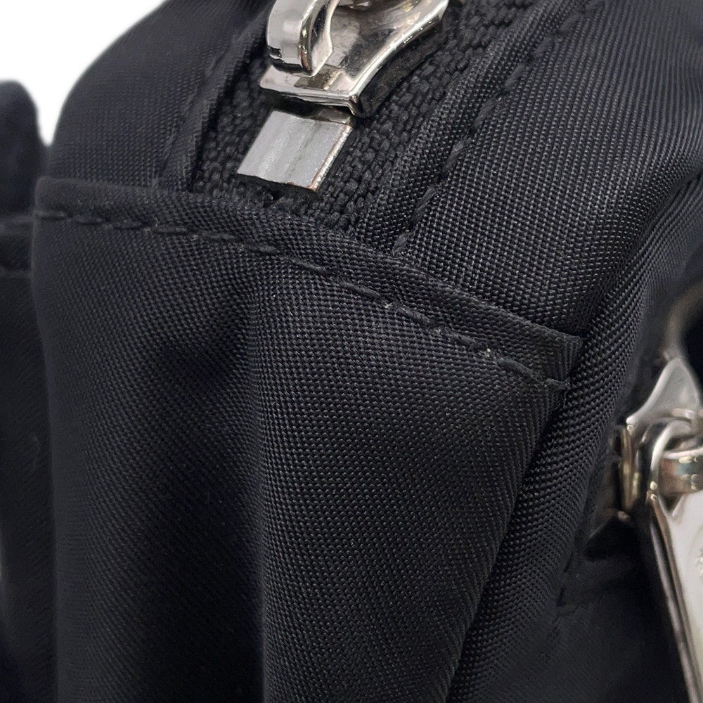 【美品】BURBERRY バーバリー ロゴ ナイロン ボディバッグ ブラック 黒 BURBERRY(バーバリー) ロゴ ボディ ウエスト バッグ 黒 ブラック