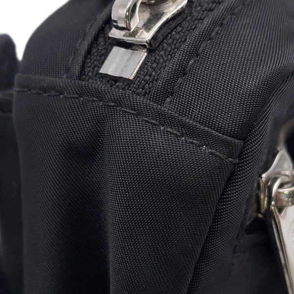 バーバリー ボディバッグ ロゴプリント ナイロン 8014519 BURBERRY ウエストポーチ 黒