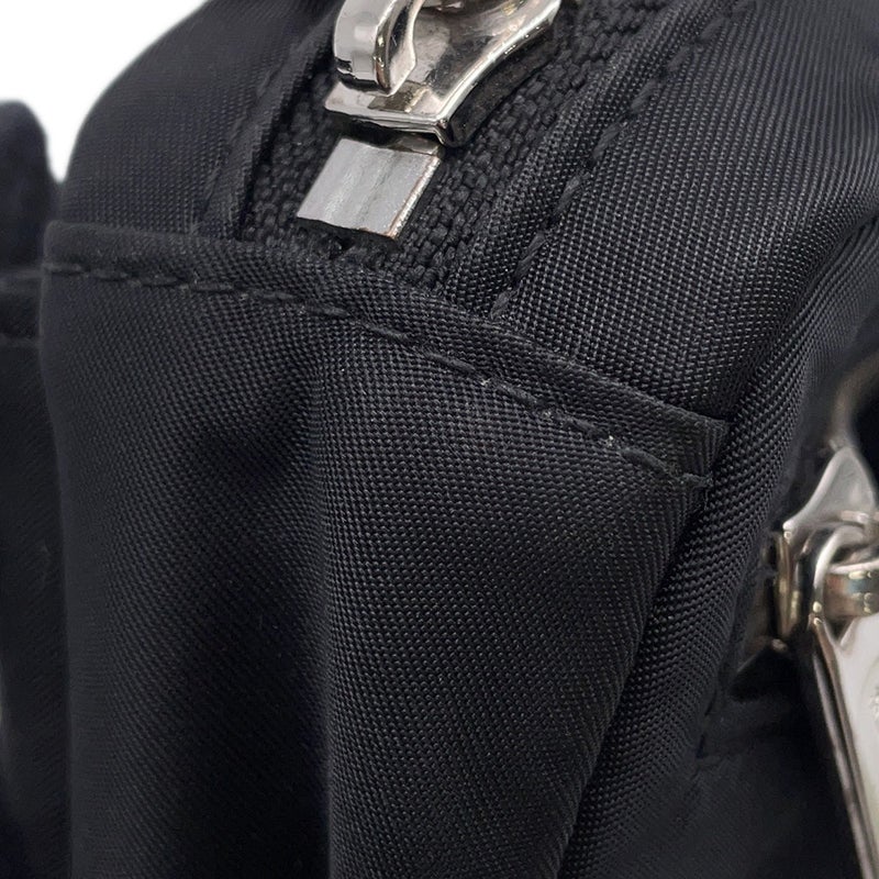 バーバリー ボディバッグ ロゴプリント ナイロン 8014519 BURBERRY ウエストポーチ 黒