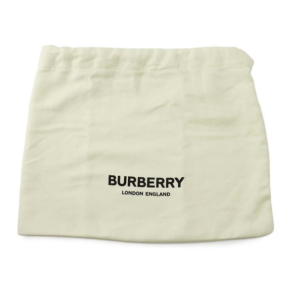 バーバリー ボディバッグ ロゴプリント ナイロン 8014519 BURBERRY ウエストポーチ 黒
