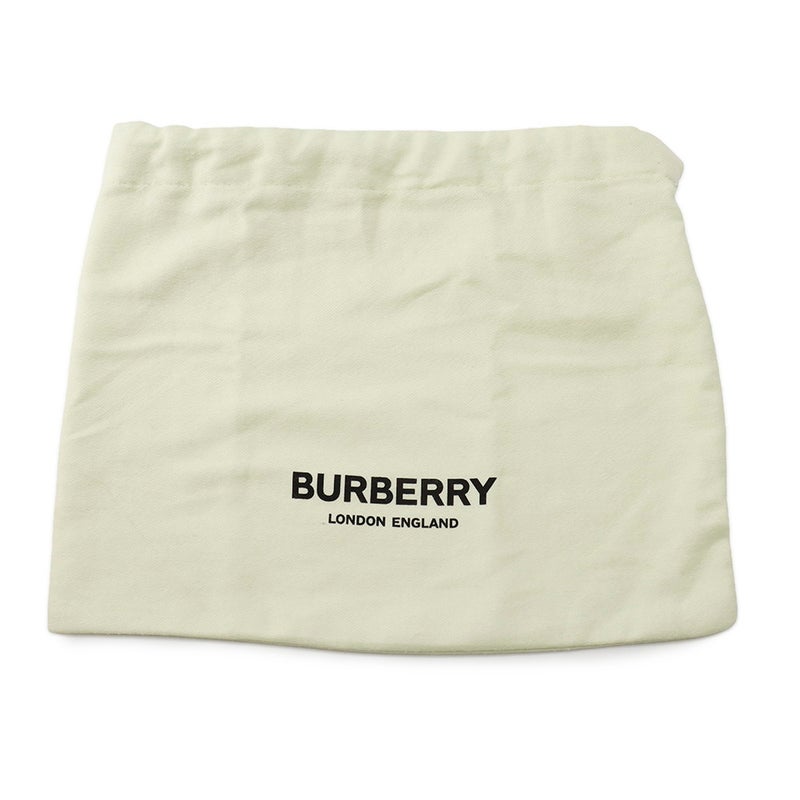 バーバリー ボディバッグ ロゴプリント ナイロン 8014519 BURBERRY ウエストポーチ 黒