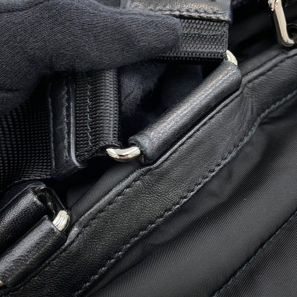 プラダ リュック キルティング バックパック ナイロン 1BZ002 PRADA バッグ リュックサック 黒