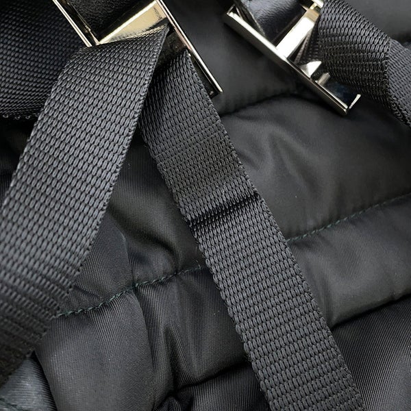 プラダ リュック キルティング バックパック ナイロン 1BZ002 PRADA バッグ リュックサック 黒