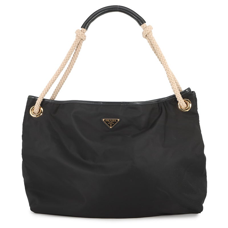プラダ ショルダーバッグ マリナー ラージ Re-Nylon ナイロン 1BC244 PRADA 黒