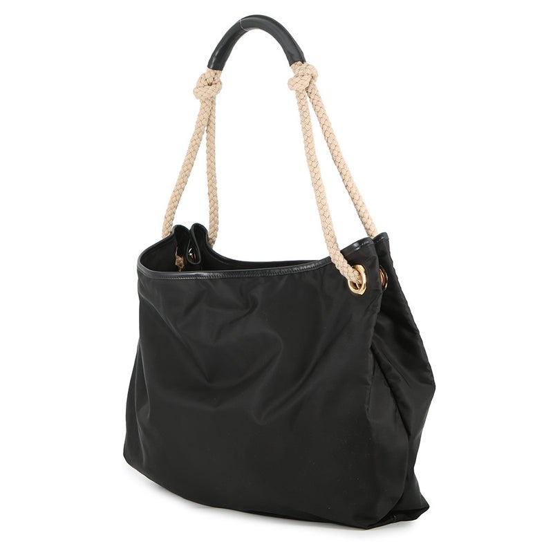 プラダ ショルダーバッグ マリナー ラージ Re-Nylon ナイロン 1BC244 PRADA 黒