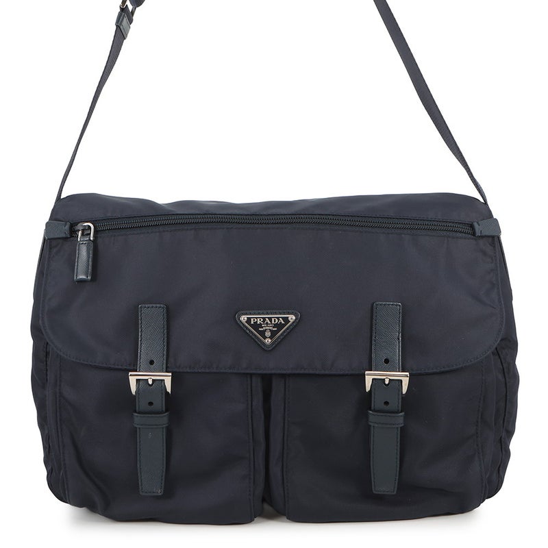 プラダ ショルダーバッグ メッセンジャーバッグ トライアングルロゴ ナイロン BT1738 PRADA