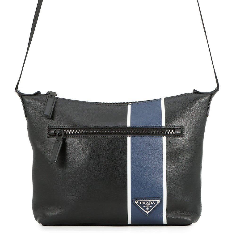 プラダ ショルダーバッグ トライアングルロゴ ブリック レザー 2VH070 PRADA バッグ PRADA - プラダ ショルダーバッグ トライアングルロゴ ブリック レザー