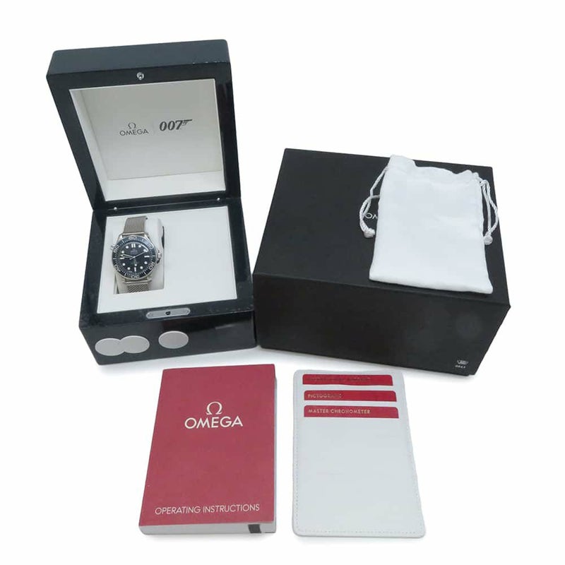 オメガ シーマスター ダイバー 300M 007 ボンド映画60周年記念 210.30.42.20.03.002 OMEGA 腕時計 ブルー文字盤