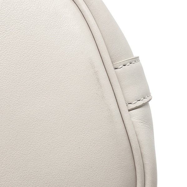 プラダ トートバッグ パンチングレザー ロゴ レザー 1BG503 PRADA 白