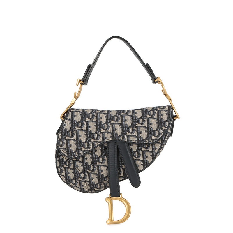 クリスチャン・ディオール ハンドバッグ オブリーク サドルバッグ ミニ キャンバス M0456CTZQ Christian Dior トロッター