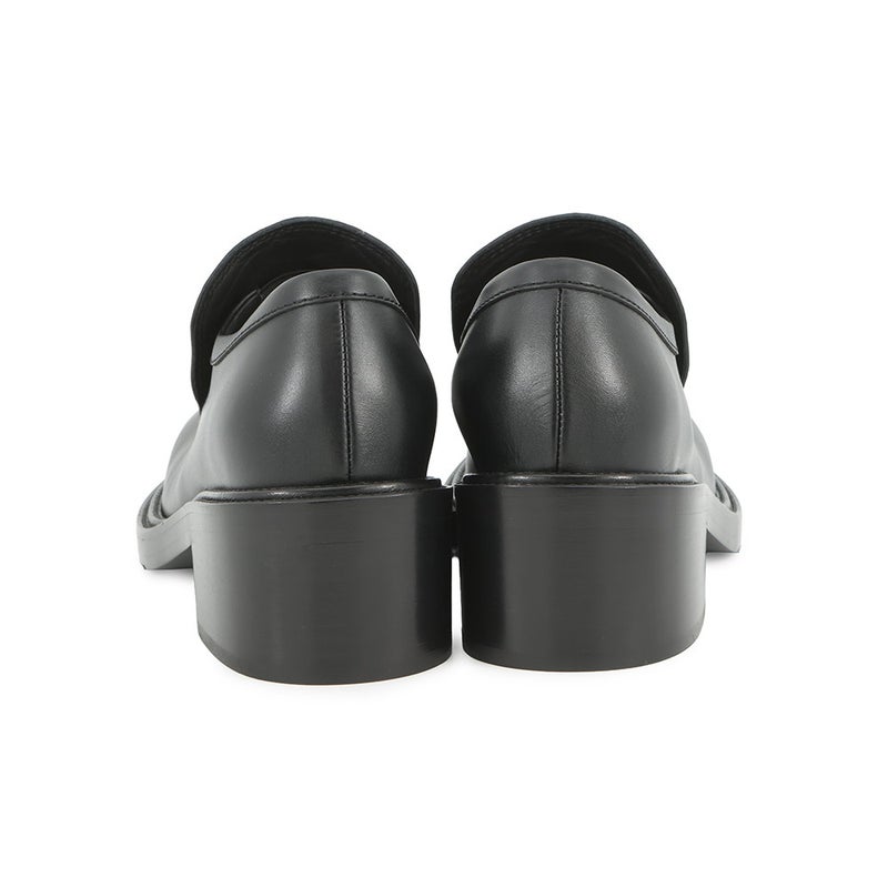 シャネル ローファー ココマーク レザー レディースサイズ37 1/2 G39602 CHANEL 靴 黒