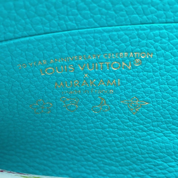 ルイヴィトン コインケース モノグラム LV × TM ポルトフォイユ・ノア コンパクト M13801 財布 ラウンドファスナー 村上隆 日本限定