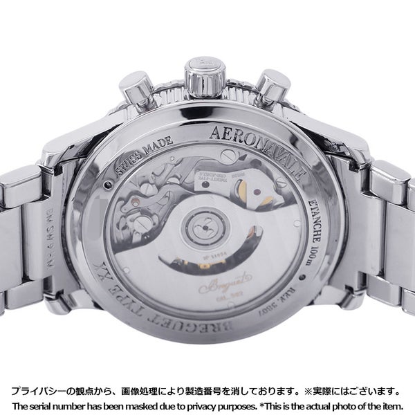 ブレゲ タイプ XX アエロナバル 日本限定1000本 BREGUET 腕時計 ブルー文字盤