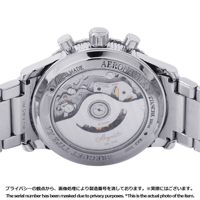 ブレゲ タイプ XX アエロナバル 日本限定1000本 BREGUET 腕時計 ブルー文字盤