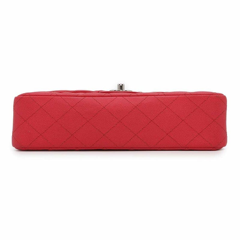 シャネル チェーンショルダーバッグ マトラッセ25 ココマーク キャビアスキン ダブルチェーン A01112 CHANEL