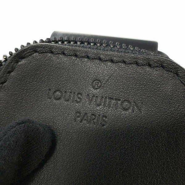 ルイヴィトン ボディバッグ モノグラム・マカサー アヴェニュー・スリングバッグ M46718 LOUIS VUITTON 黒 ブラック