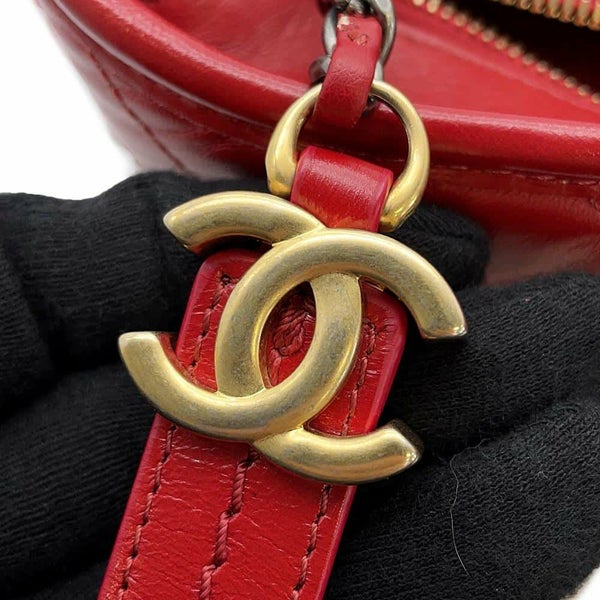 ャネル チェーンショルダーバッグ シェブロン ココマーク ガブリエル ドゥ シャネル スモール ホーボーバッグ A91810 Vステッチ